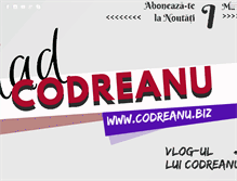 Tablet Screenshot of codreanu.biz